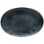 Livia Matte Black Large Oval Platter