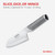 Global G Series Santoku Knife Fluted 18cm/7"