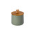 Pacifica Artichoke Storage Cannister Small with Oak Lid