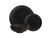 Maxwell & Williams Caviar Black Coupe 12-Piece Dinnerware Set