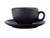 Maxwell & Williams Caviar Black Cup & Saucer – Set of 4