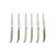 Laguiole Serrated Knife Set ABS Lichen 6-piece set