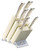 Wusthof Classic Ikon 7-piece Knife Block Set Creme