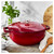 Staub La Cocotte 4.8 L Cast Iron Round French Oven, Cherry