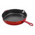 STAUB Pans 28 cm / 11 inch Cast Iron Frying Pan Traditional, Cherry (Visual Imperfections - B Stock)