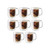 ZWILLING Sorrento Plus 8 Piece Coffee Mug Set - Value Pack, Transparent