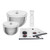 ZWILLING Fresh & Save BOWLS Stainless Steel / M/L Vacuum Starter Set, 9 Piece