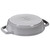 STAUB Pans 20 cm / 8 inch Cast Iron Frying Pan With 2 Handles, Graphite-Grey