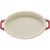 STAUB Ceramique 1 L Ceramic Oval Oven Dish, Cherry