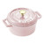 STAUB La Cocotte 250 ml Cast Iron Round Mini Cocotte, Sorbet Rose