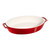 STAUB Ceramique 2 L Ceramic Oval Oven Dish, Cherry