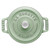 STAUB La Cocotte 250 mL Cast Iron Round Mini Cocotte, Sage