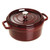 STAUB La Cocotte 5.25 L Cast Iron Round Cocotte, Grenadine-Red