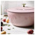 STAUB La Cocotte 4.8 L Cast Iron Round French Oven, Sorbet Rose
