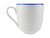 Cafe Blue Coupe Mug 370ml - set of 6