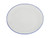 Cafe Blue Oval Platter 37x3cm