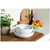 STAUB Ceramique 28 cm Ceramic Round Serving Bowl, White