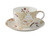 Maxwell & Williams Kimono Cup & Saucer White 300ml - set of 2