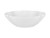 Florence Scalloped Serving Bowl White 25x7cm