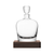 Whisky Arran Decanter 1L Clear & Walnut Base
