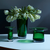 Victoria Vase/Lantern Fern Green 26cm