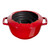 STAUB Specialities Cast Iron Fondue Set, Cherry