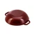 STAUB Specialities 30 cm / 12 inch Cast Iron Wok With Glass Lid, Grenadine-Red