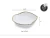 Pampa Bay Golden Salerno Oversized Serving Bowl