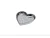 Pampa Bay Love is in the Air Heart Dish Silver