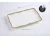 Pampa Bay Golden Salerno Rectangular Platter, Medium