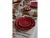 Costa Nova Almara Rubi Salad/Dessert Plate - Set of 6
