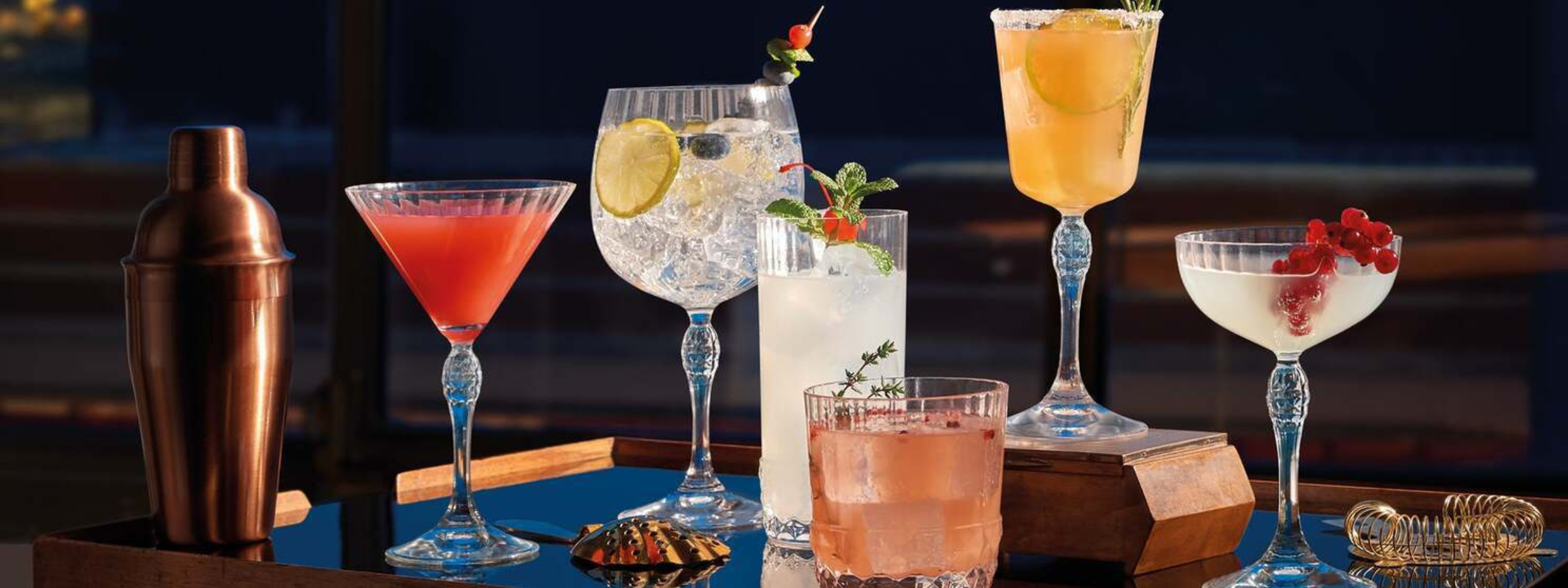 Bormioli Rocco America &rsquo;20s Collection &ndash; Italian Crystal Glassware