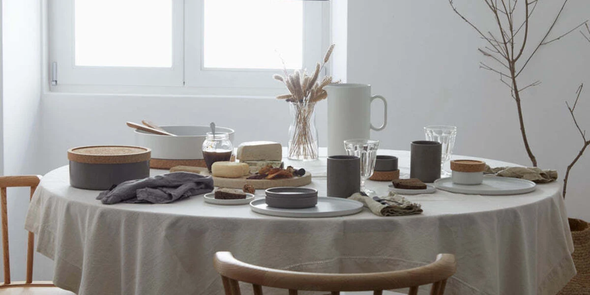 Costa Nova Redonda Collection in Bay Leaf, Oak and White