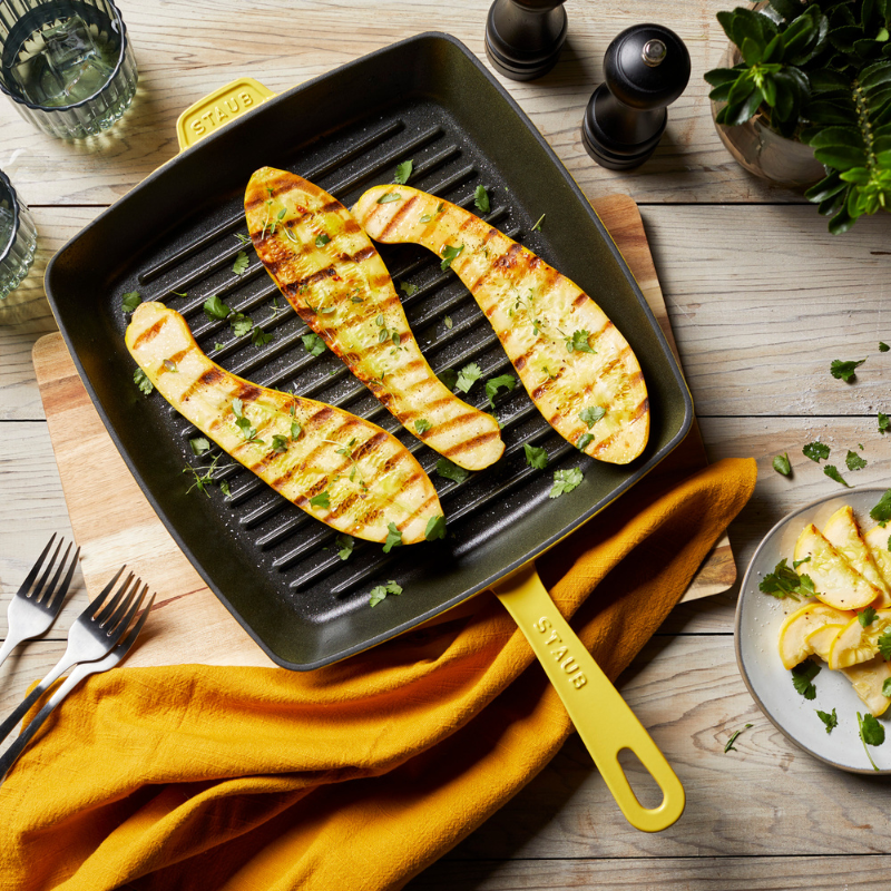 Cast-iron grills and griddles by De Buyer and Gastrolux