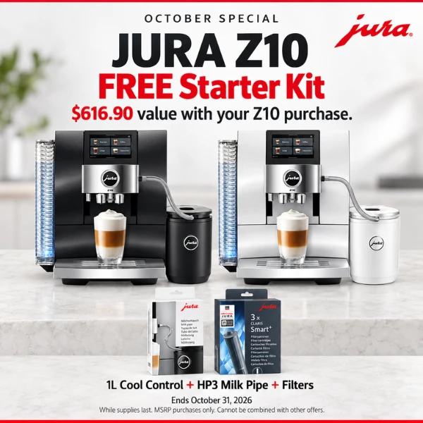 JURA Z10 October Special — Free Starter Kit Worth $616.90