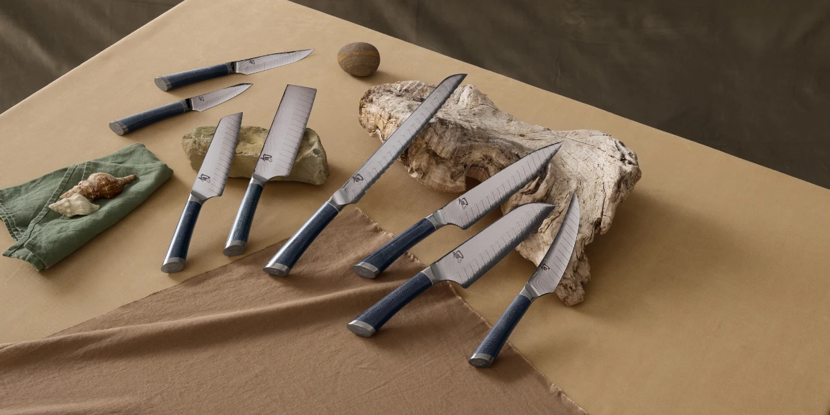Shun Shiranami Dual Core Japanese Knife Collection