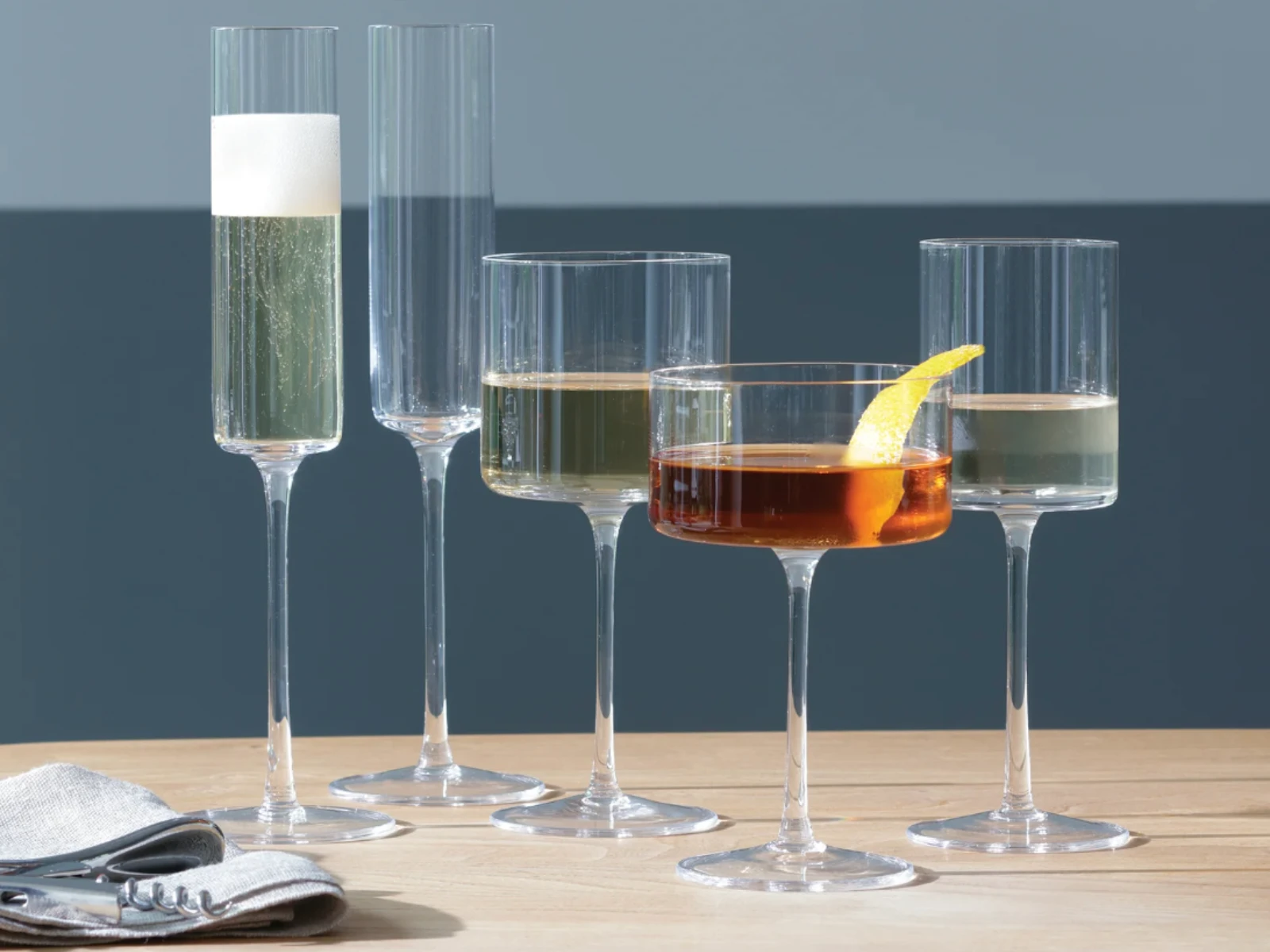 Wine glasses made in Europe