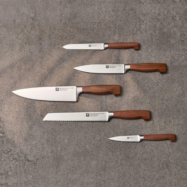 Zwilling Four Star Wood Handle Knife Collection