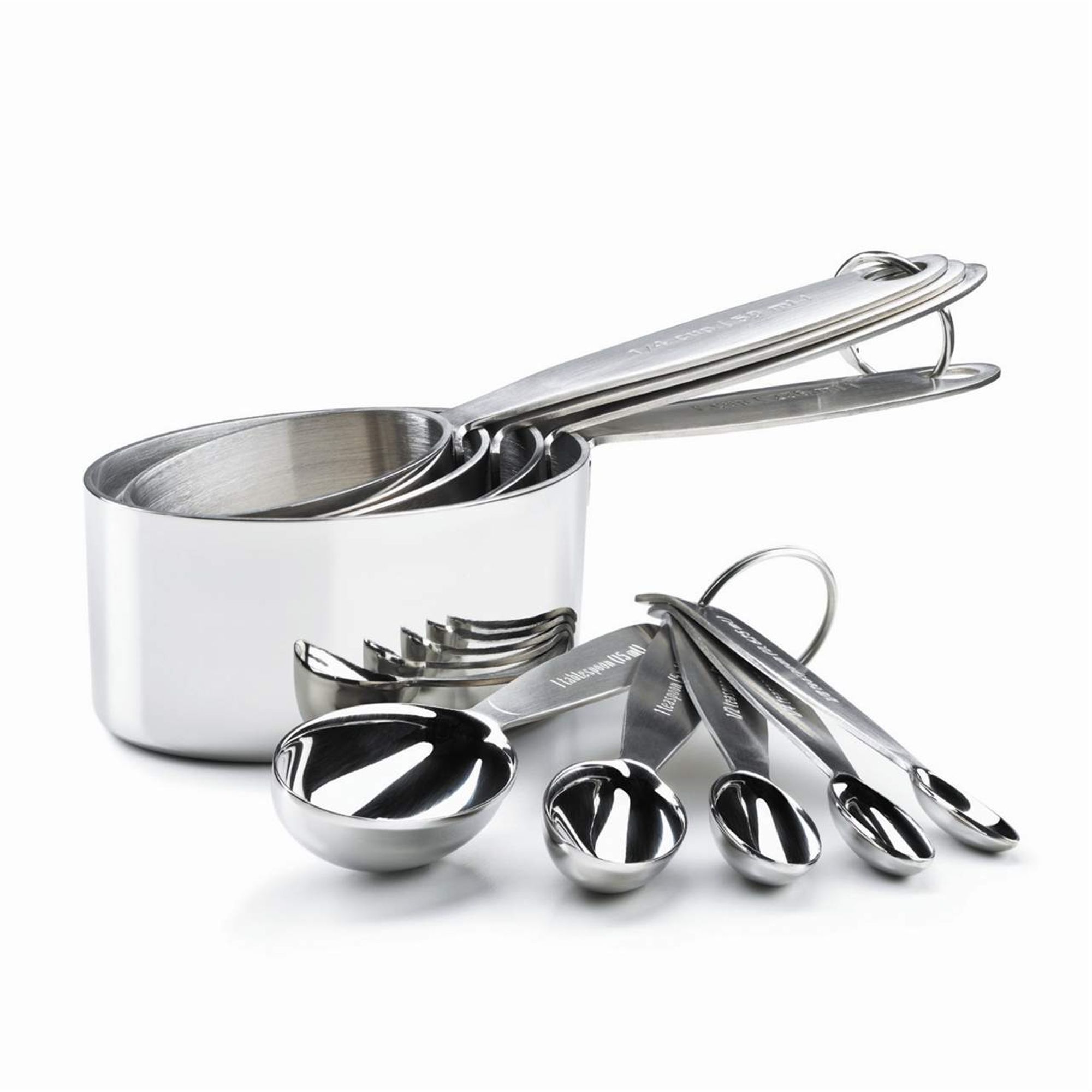 Cuisipro Stainless Steel Measuring Cups & Spoons Set