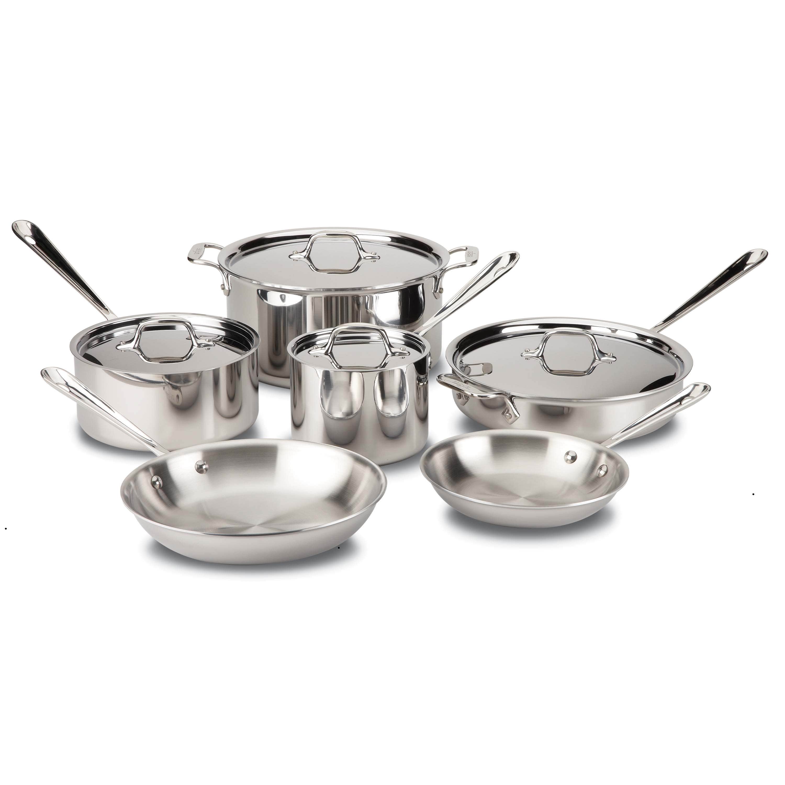 All-Clad 10 Piece d3 Stainless Set | KitchenEssentials.ca