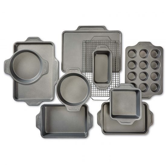 All-Clad Pro-Release Nonstick Ultimate Bakeware Set, 10 piece Set