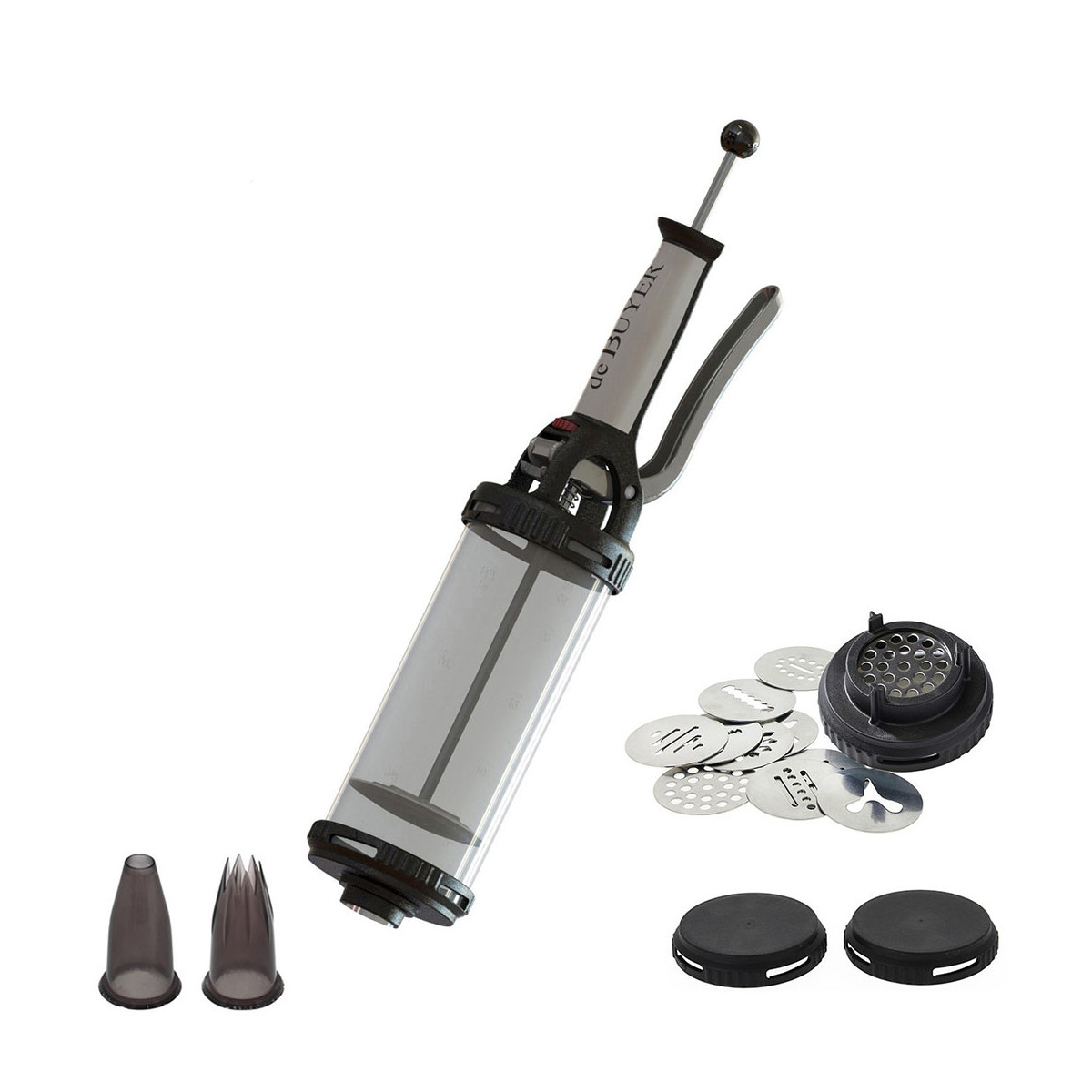de Buyer LE TUBE 製菓用デコレーター de Buyer Le Tube Automatic Pastry Dispenser & Accessories