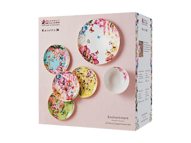 Maxwell & Williams Enchantment Coupe Dinner Set 12pc