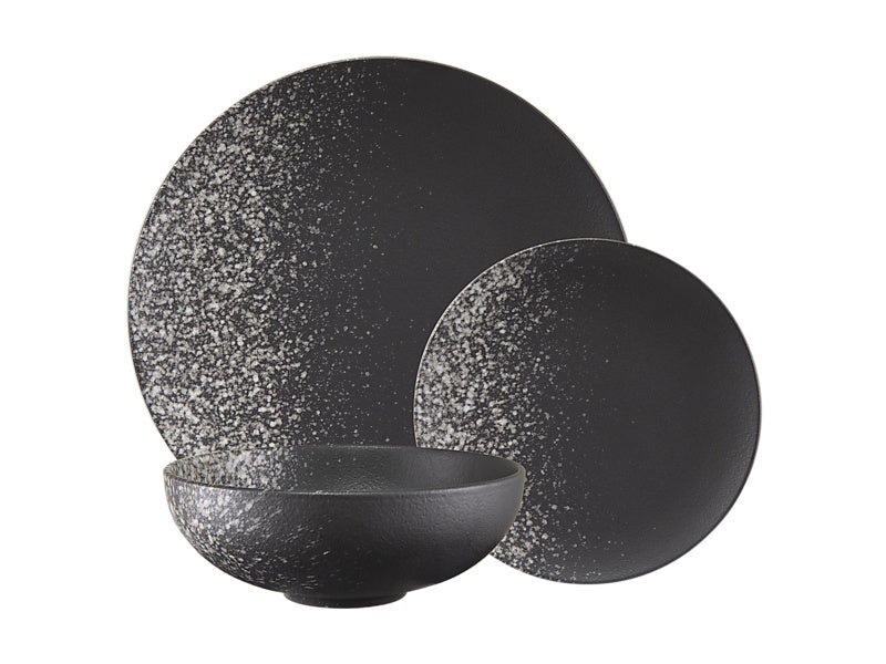 Maxwell Williams Caviar Galaxy 12-piece Dinnerware Set