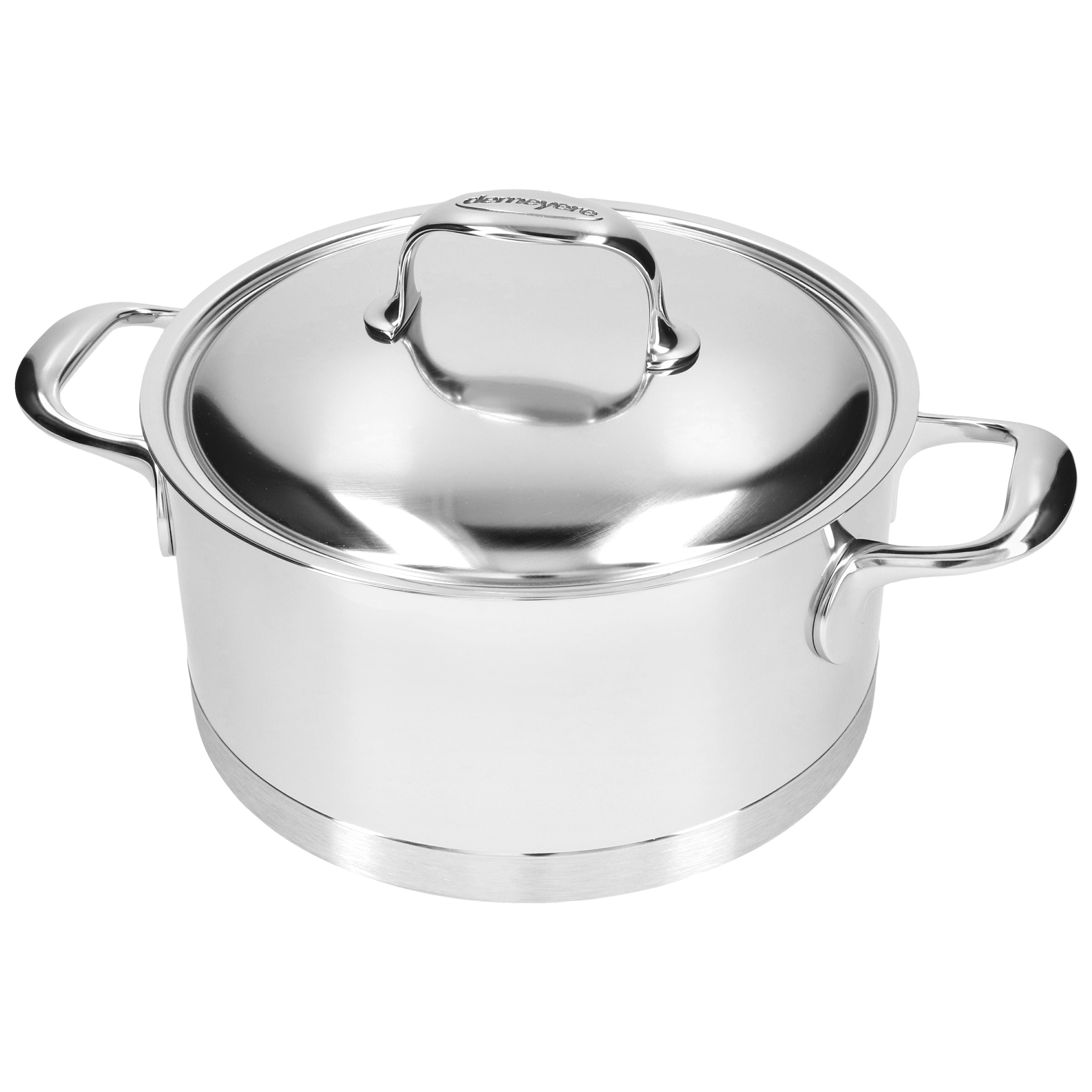 DEMEYERE Atlantis 7 4 L 18/10 Stainless Steel Stew Pot With Lid