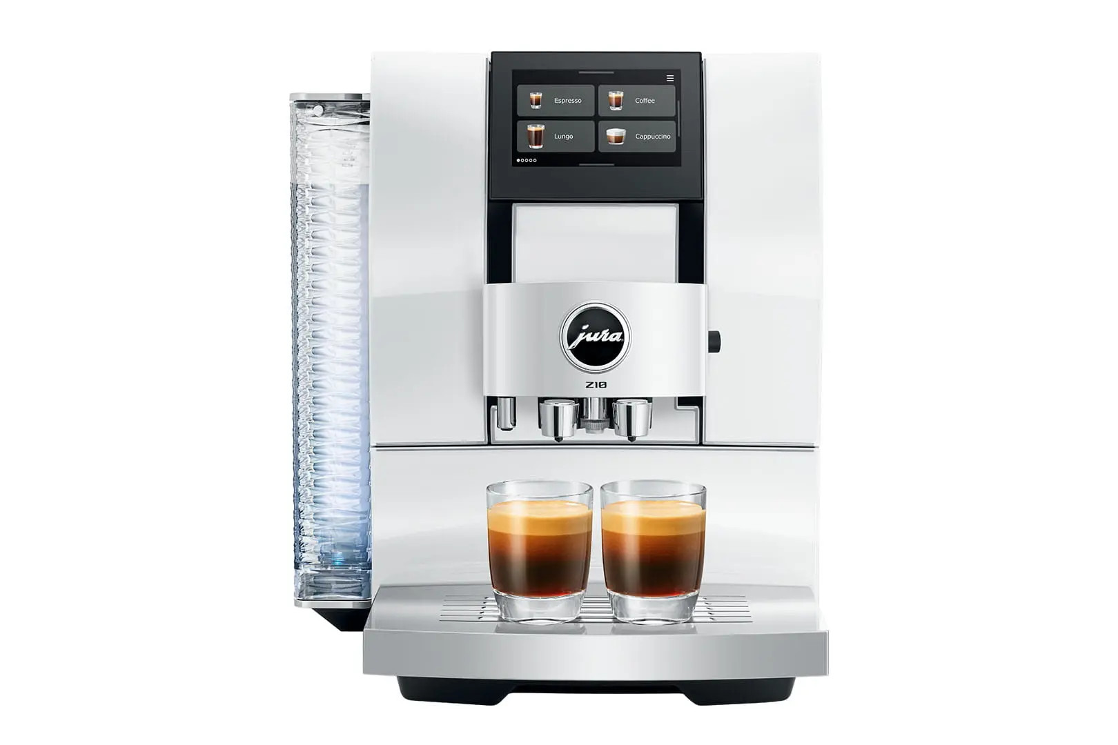 Jura Z10 Aluminum White | Hot & Cold Brew Automatic Coffee Machine