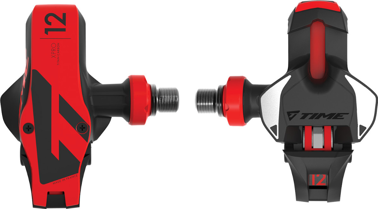 TIME XPro 12 Road Pedals Black/Red