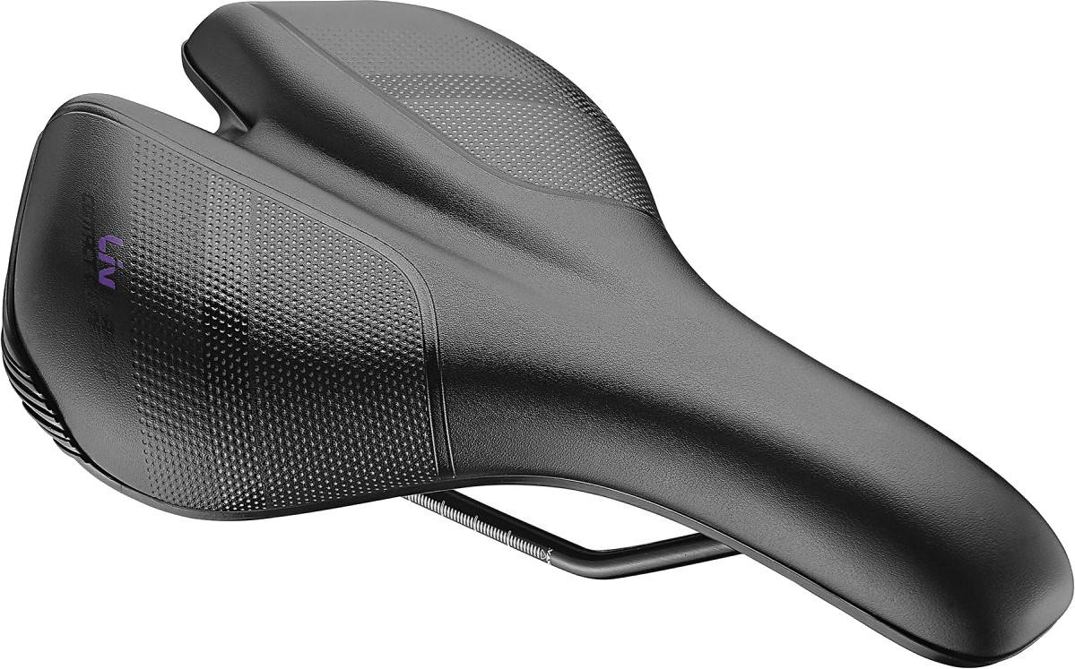 Giant LIV Contact Comfort Upright Womens Saddle Black Pushys