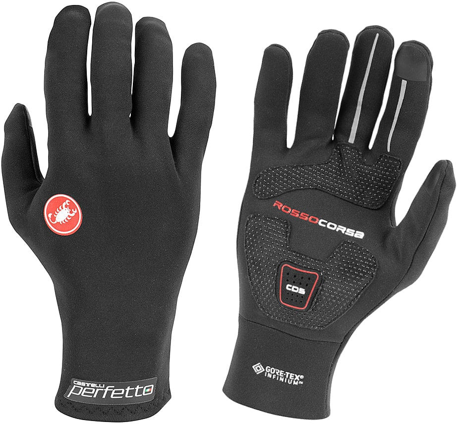Castelli Perfetto Ros Gloves Black - Pushys