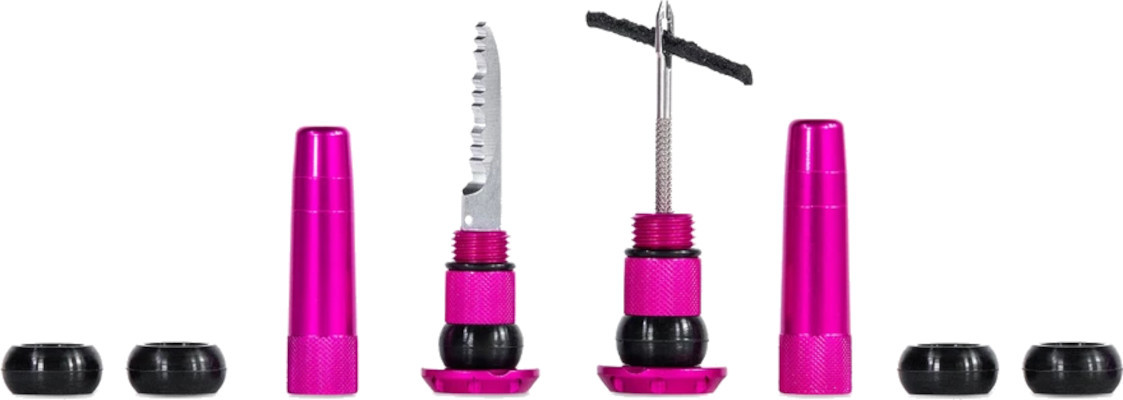 Outil Guidon Intégré Muc-Off Stealth Tubeless Puncture Plugs - Kit Réparation Crevaison VTT/Route/Gravel, Intégrable Guidon Accessoire Vélo Sans Chambre Outil Guidon Intégré Muc-Off Stealth Tubeless Puncture Plugs - Kit Réparation Crevaison VTT/Route/Gravel, Intégrable Guidon Accessoire Vélo Sans Chambre